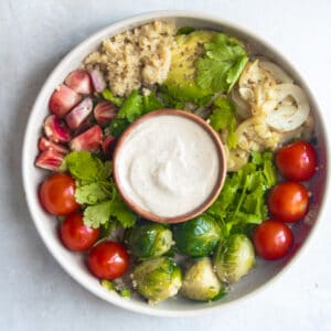Vegan Quinoa Buddha Bowl